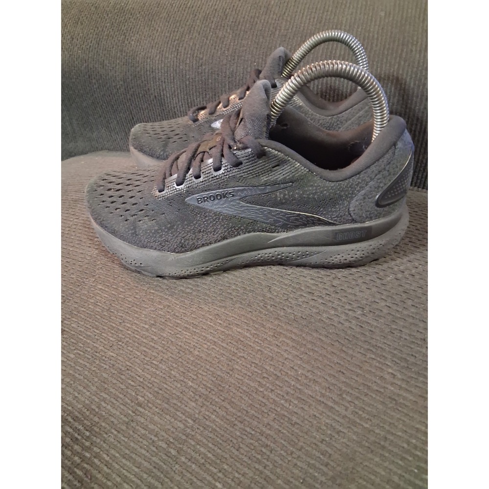 Brooks Ghost 16 Womens Size 6.5D Black Athletic Running Walking Shoes Sneakers